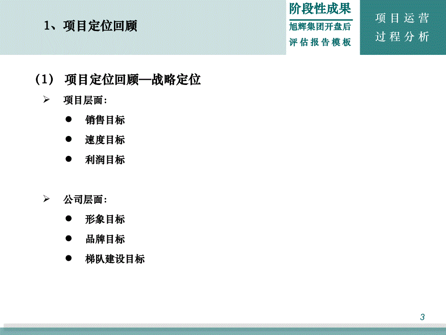 旭辉集团开盘后评估报告标准模板_第3页