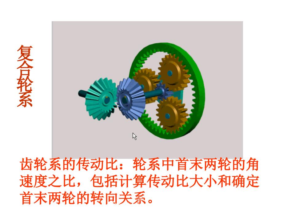 华中科技大学机械原理课件教案5齿轮系复习_第4页