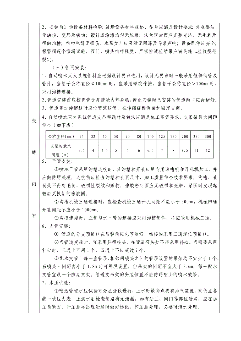 最新喷淋系统技术交底_第2页