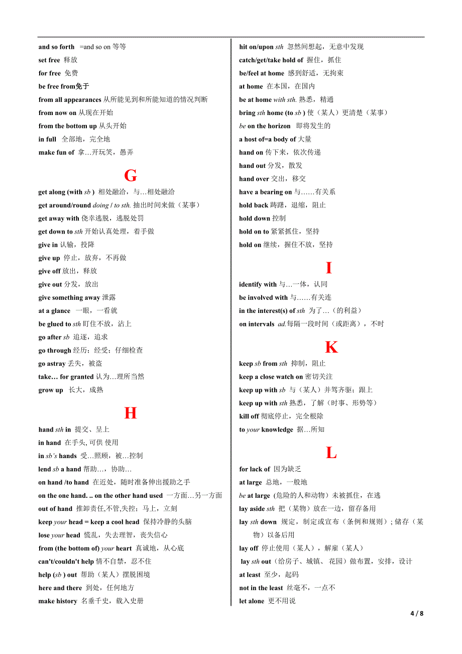 六级短语_第4页