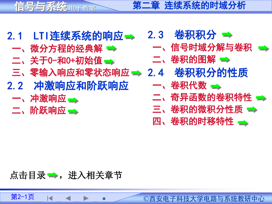 信号与线性系统分析课件信号与系统教案第2章_第1页