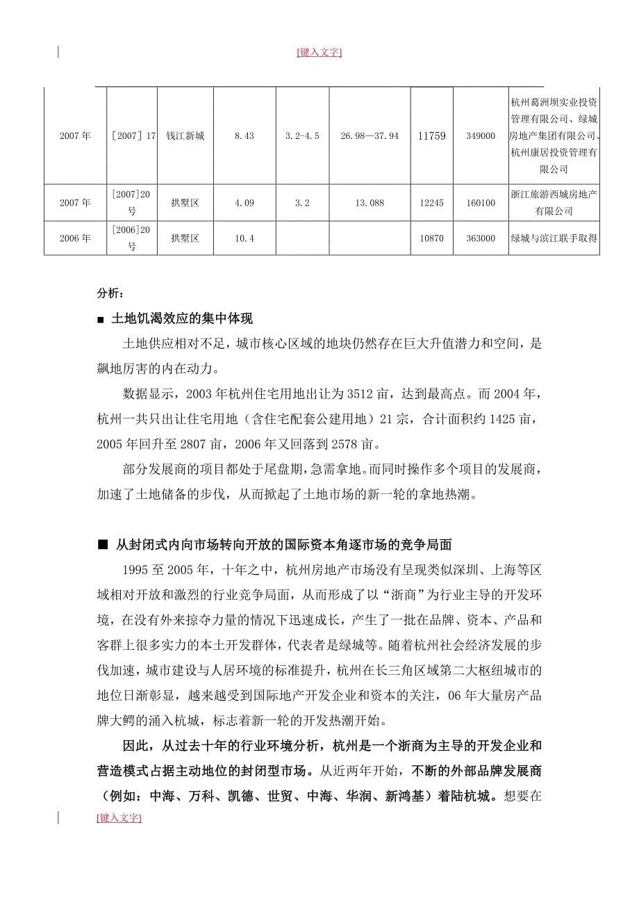 杭州市雅戈尔福仕德项目整合营销策划提案_第5页