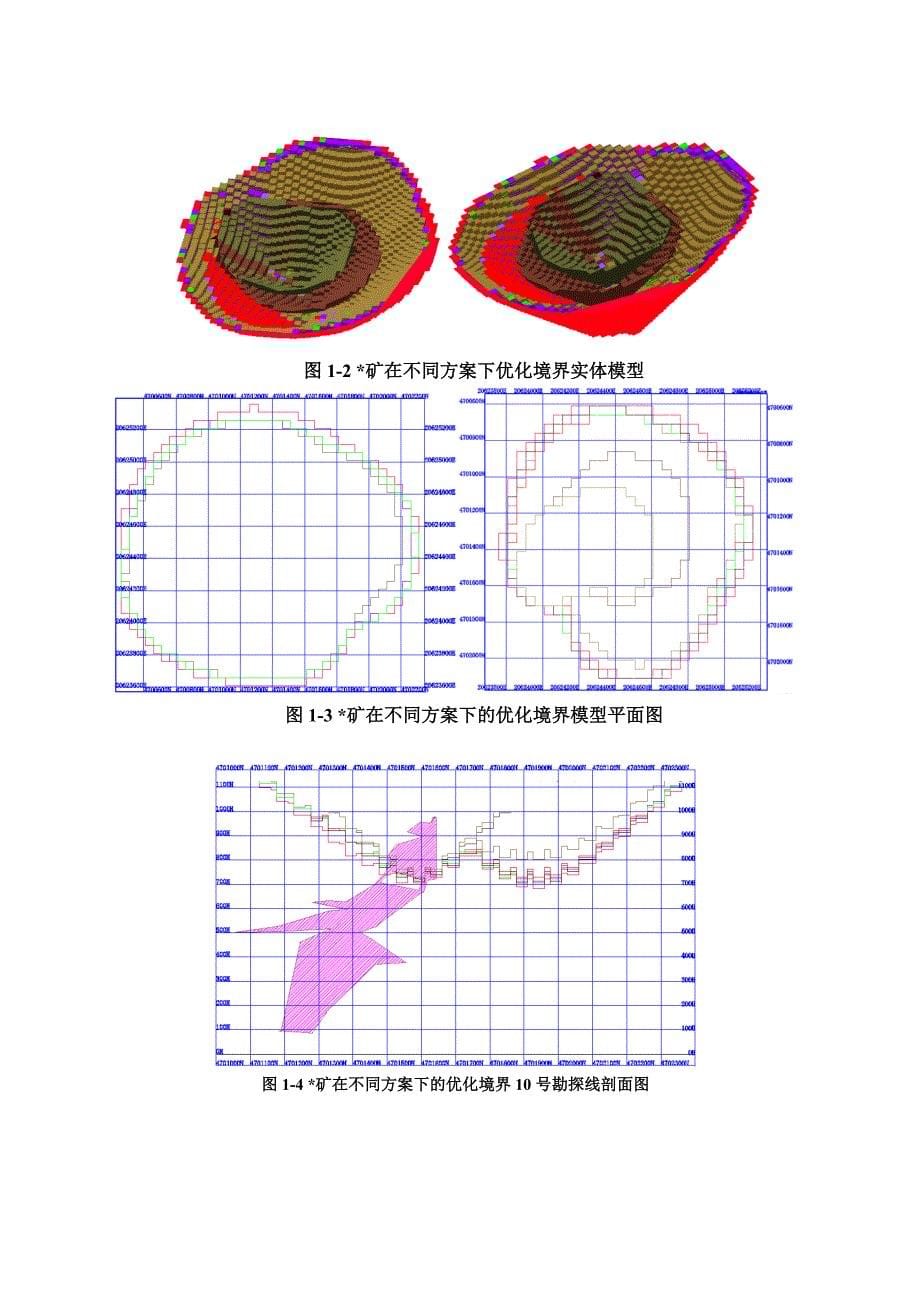 基于Dimine软件的露天矿最优境界确定_第5页