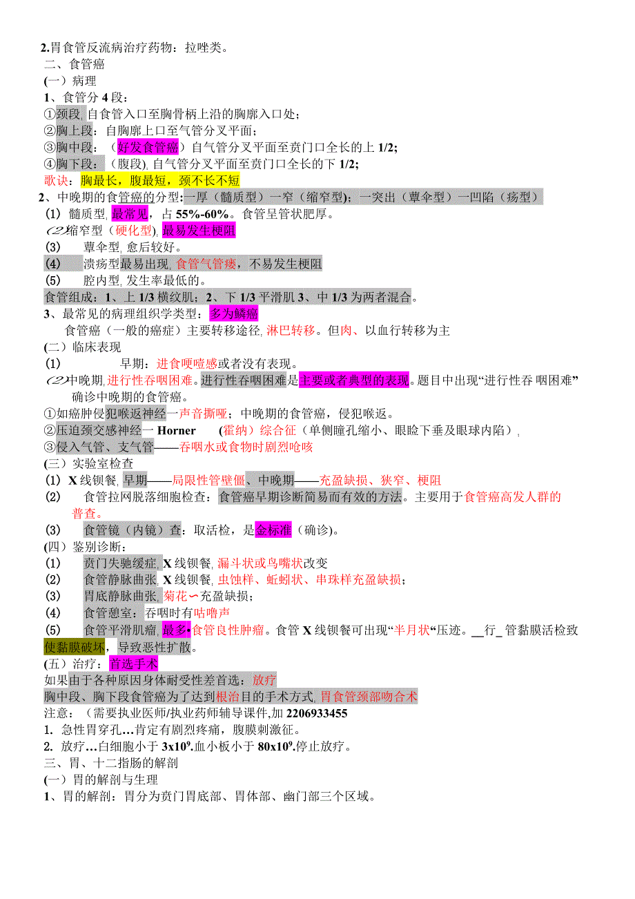 大苗老师消化系统彩色笔记_第2页