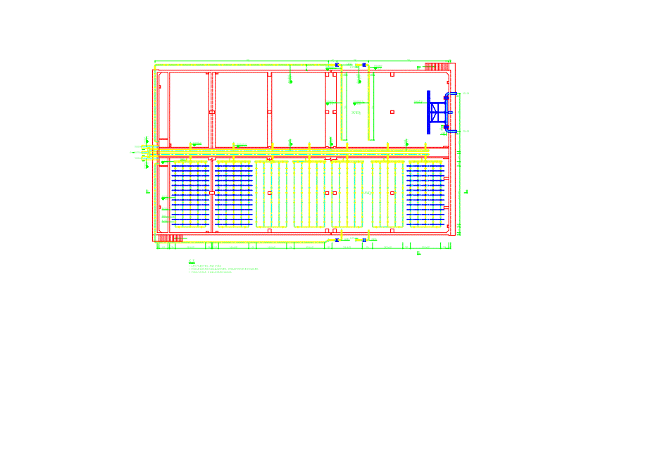 cass池全套工艺及流程图cad_第1页