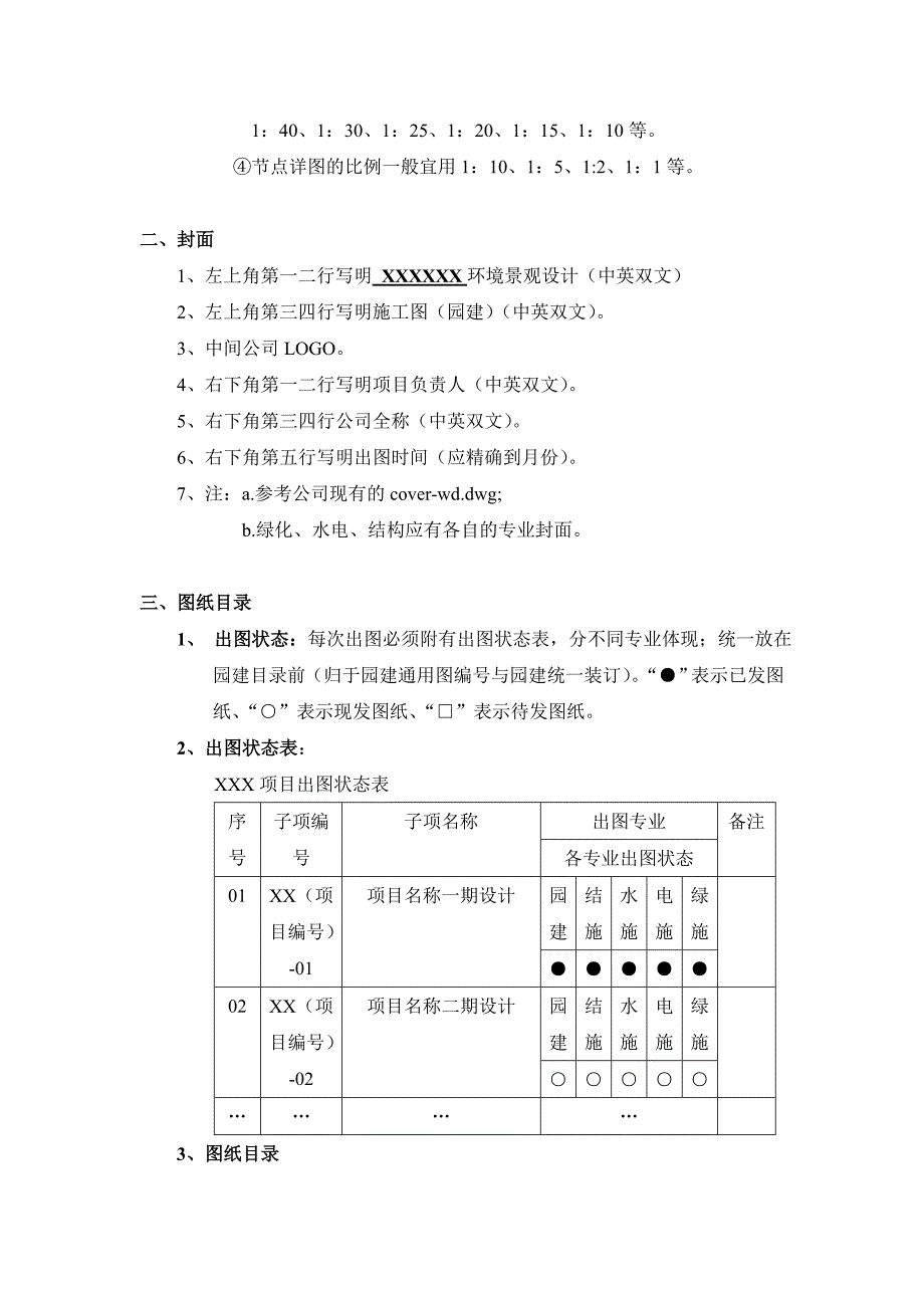 园林景观施工图园建专业出图标准课案_第3页