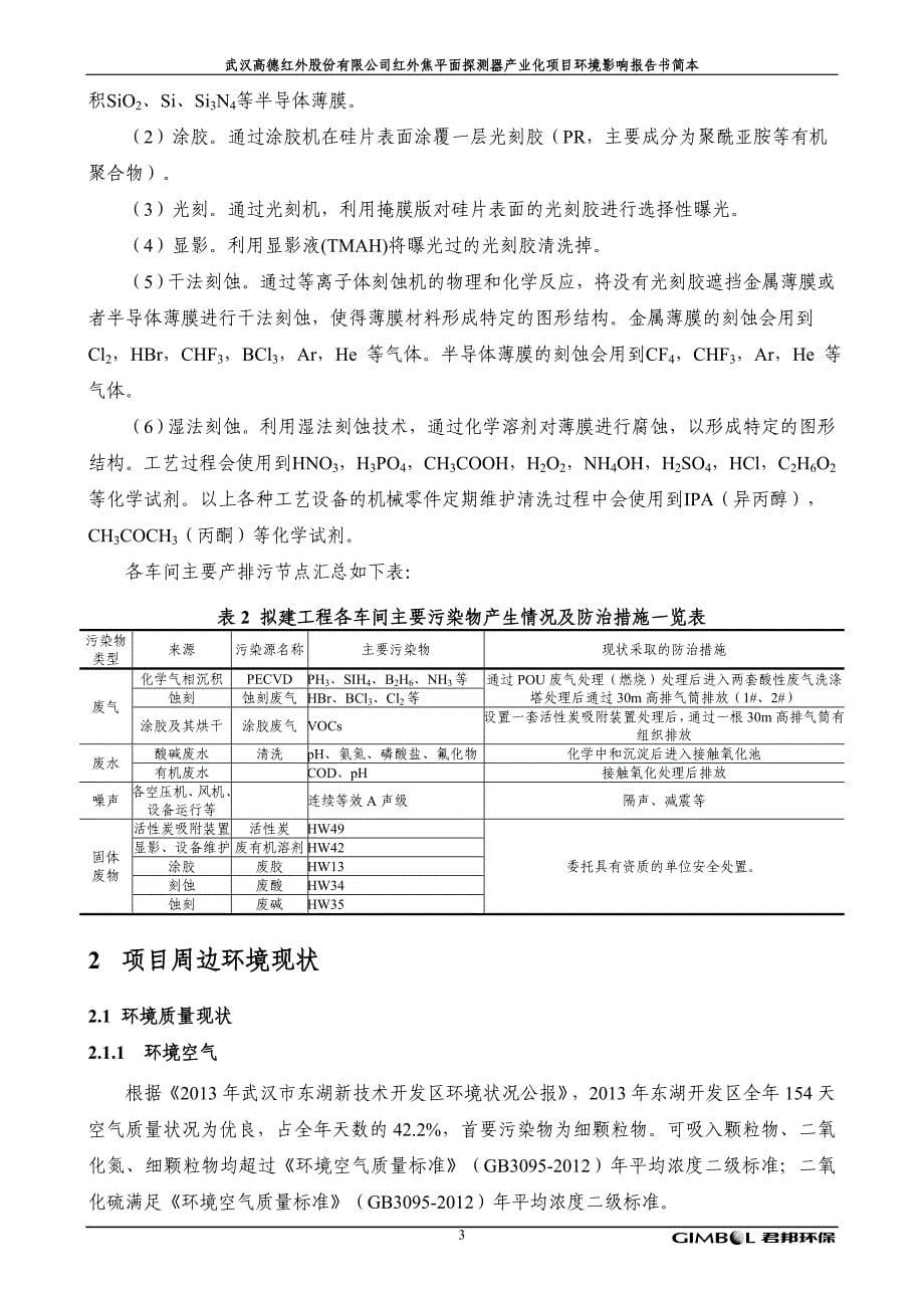 武汉高德红外股份有限公司红外焦平面探测器产业化项目_第5页