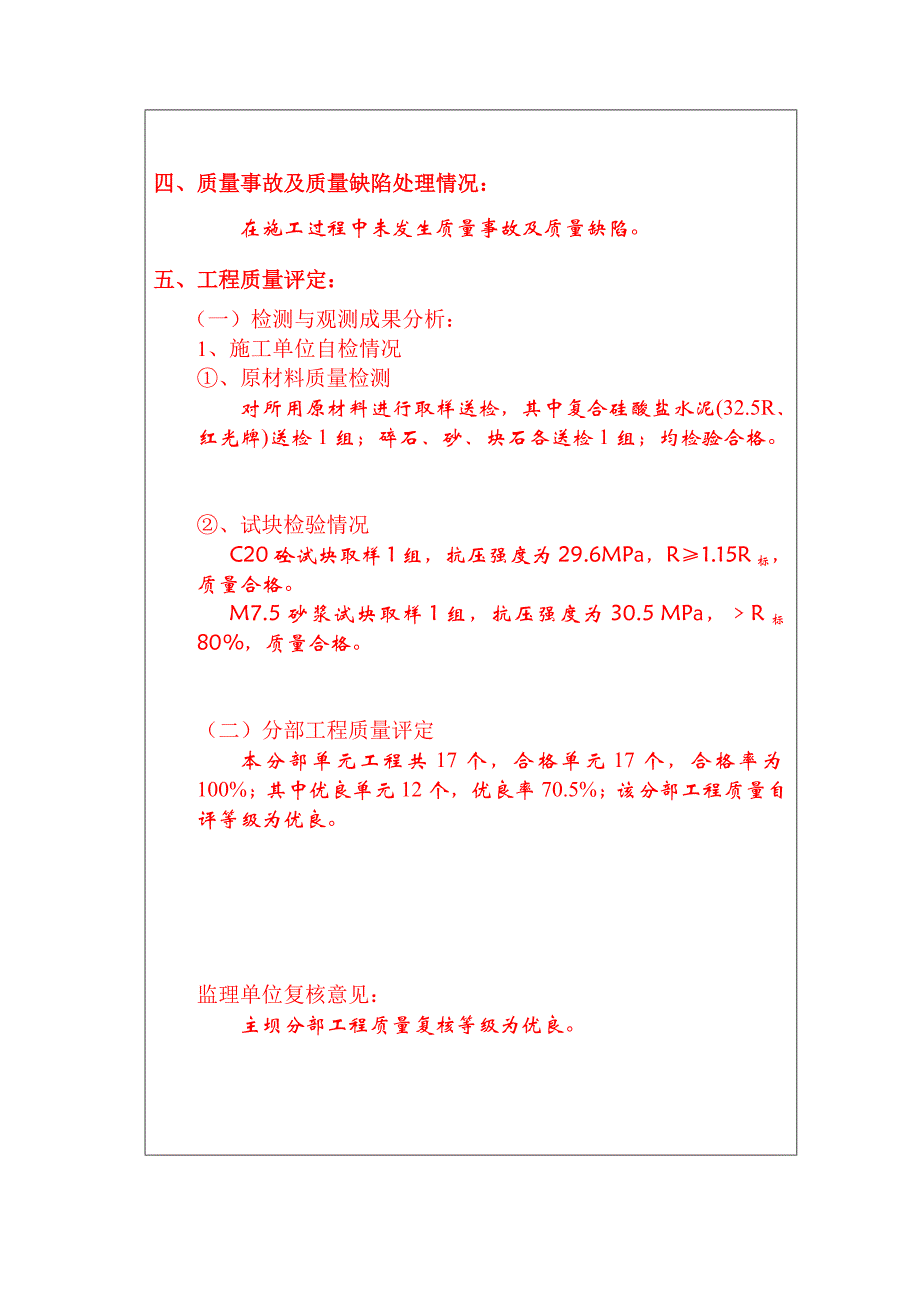 水利水电分部工程验收-----鉴定书_第4页