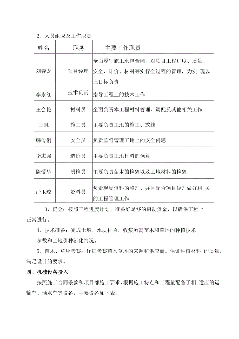 兴山县高速公路连接线道路绿化工程绿化种植竣工自评报告_第4页