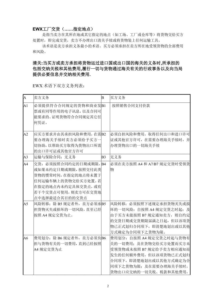 《通则2000》对国际贸易术语的分类_第2页