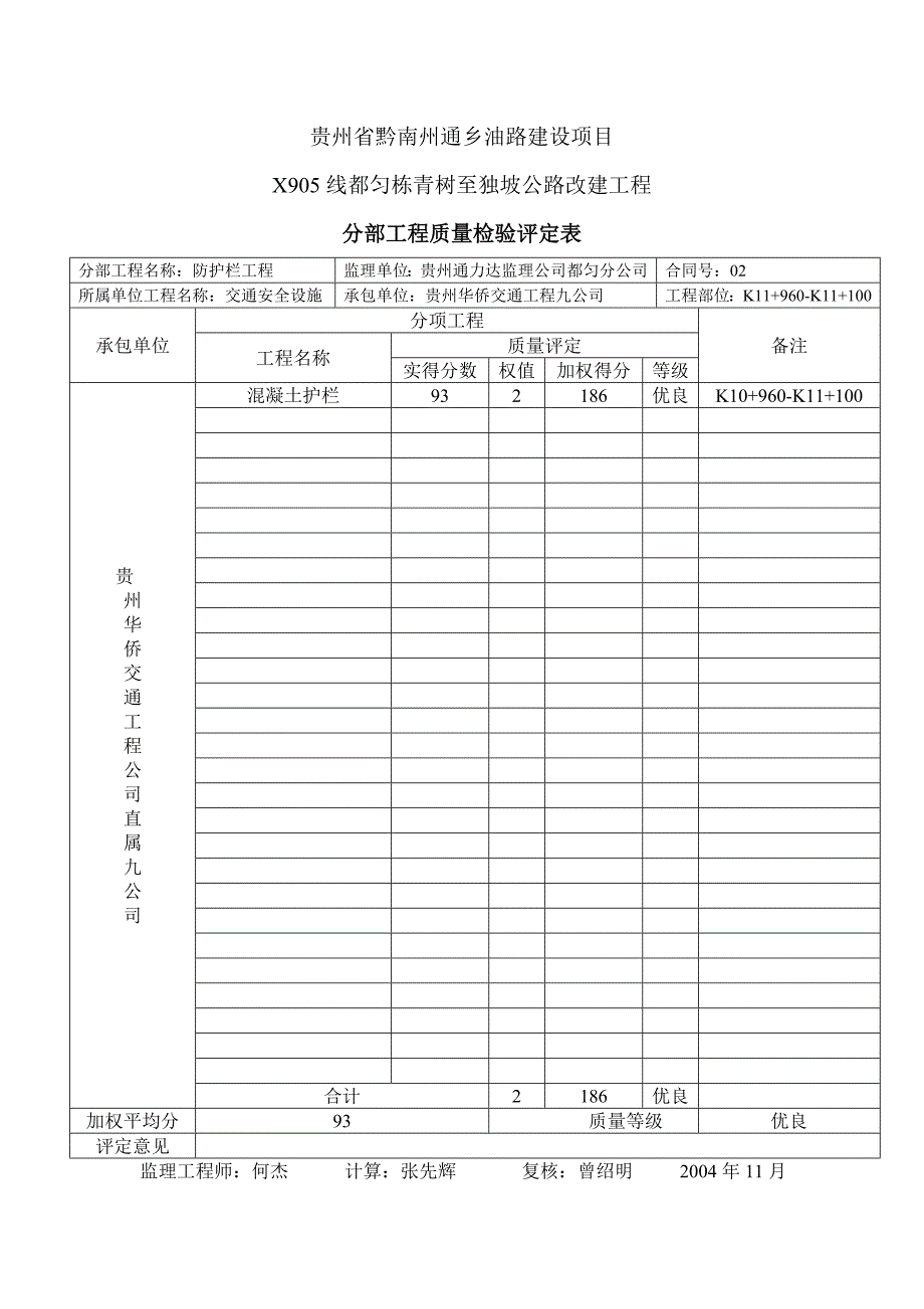 分部工程质量检验评定表177240115_第4页