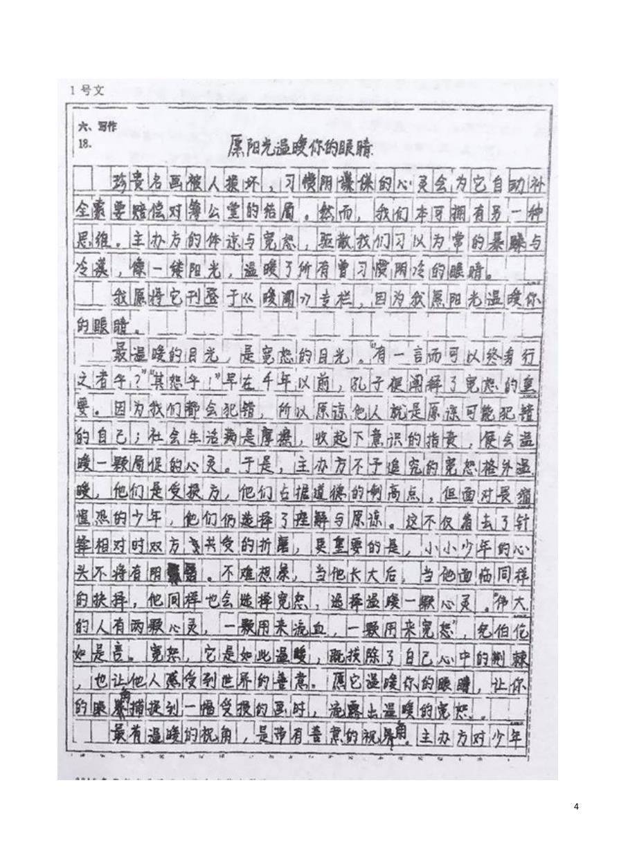 2016广州一模标杆卷与任务驱动型作文理论指导_第4页