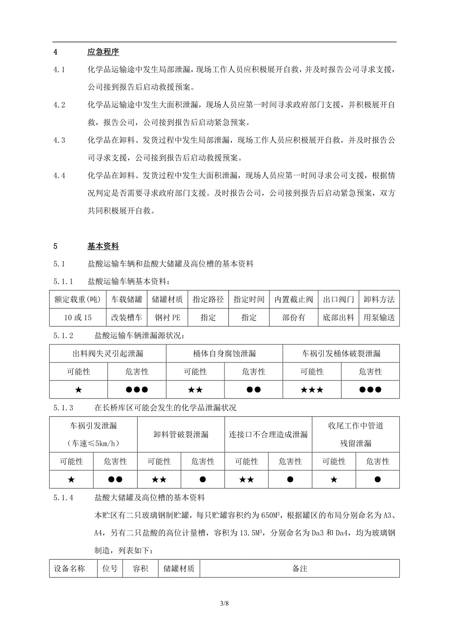 盐酸泄露预案(DOC)_第3页