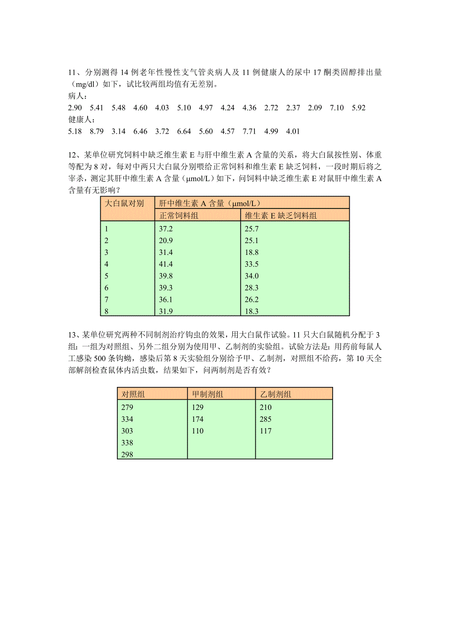 多元统计分析与SPSS应用练习题_第3页