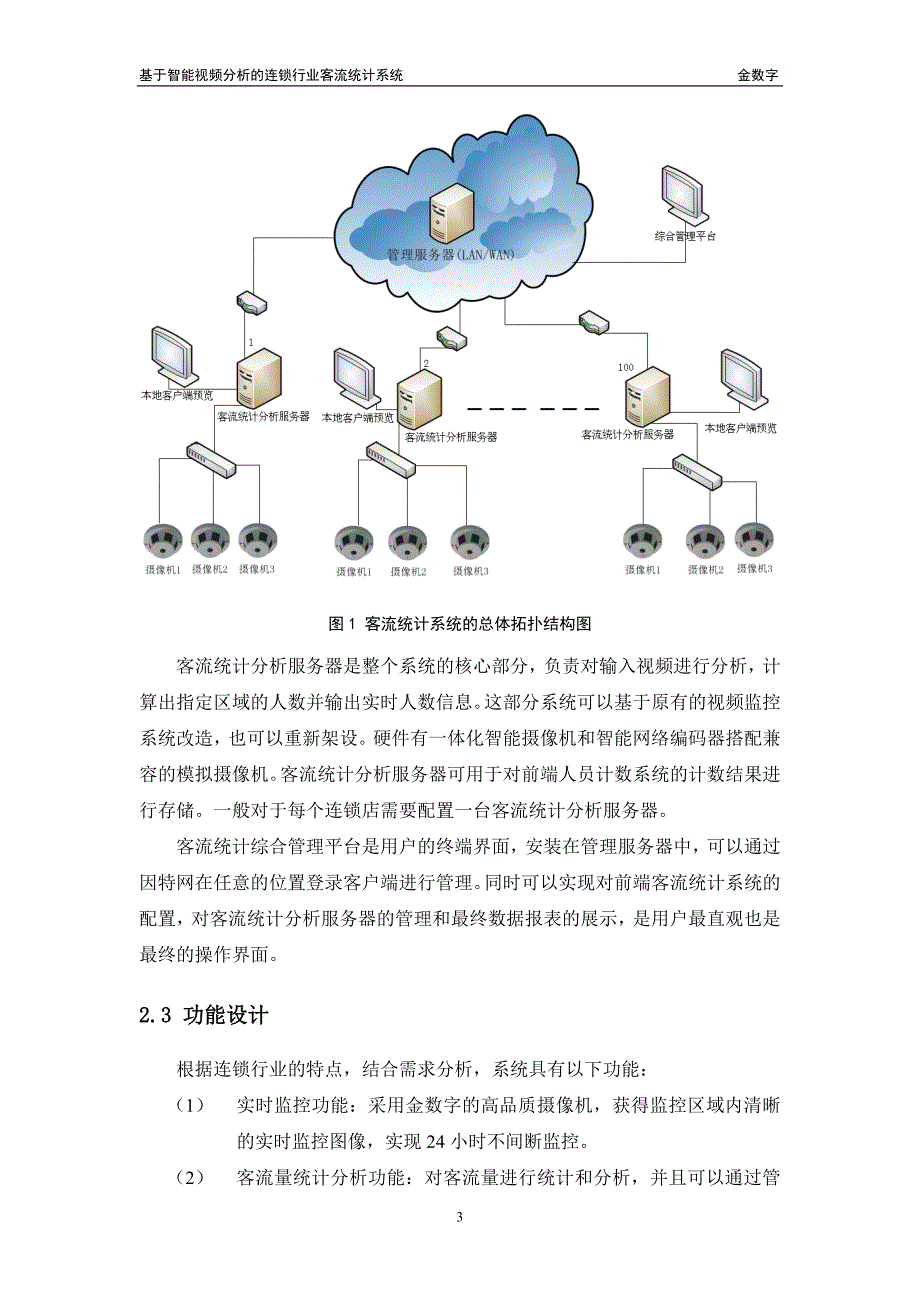 基于智能视频分析的连锁行业客流统计系统资料_第4页