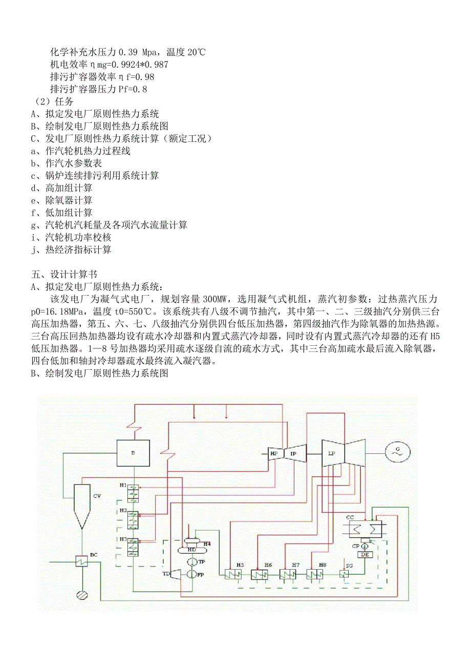 热力发电厂课程设计.._第2页