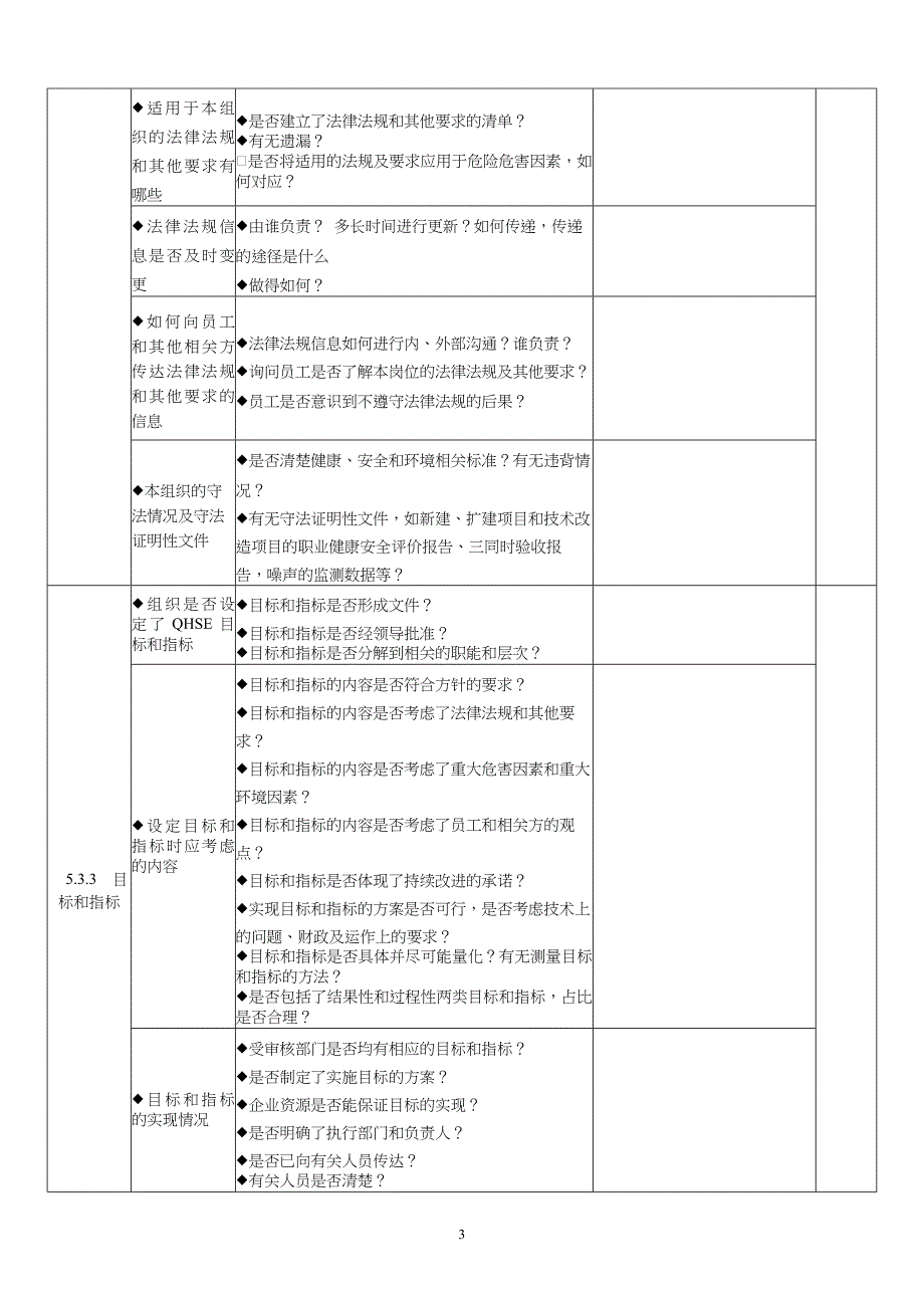 QHSE体系审核标准_第3页