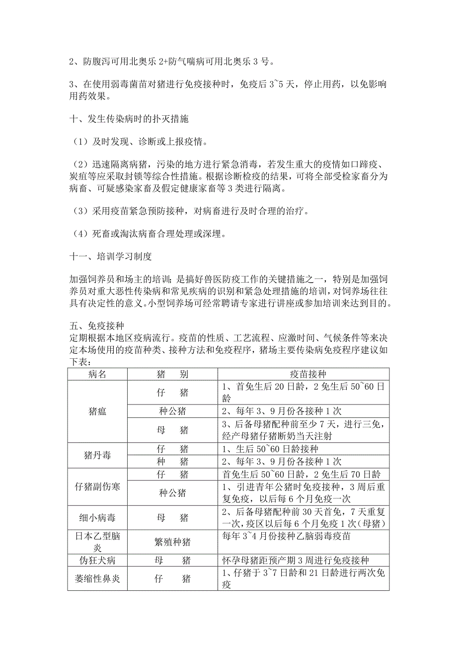 小型养猪场防疫技术规范_第4页