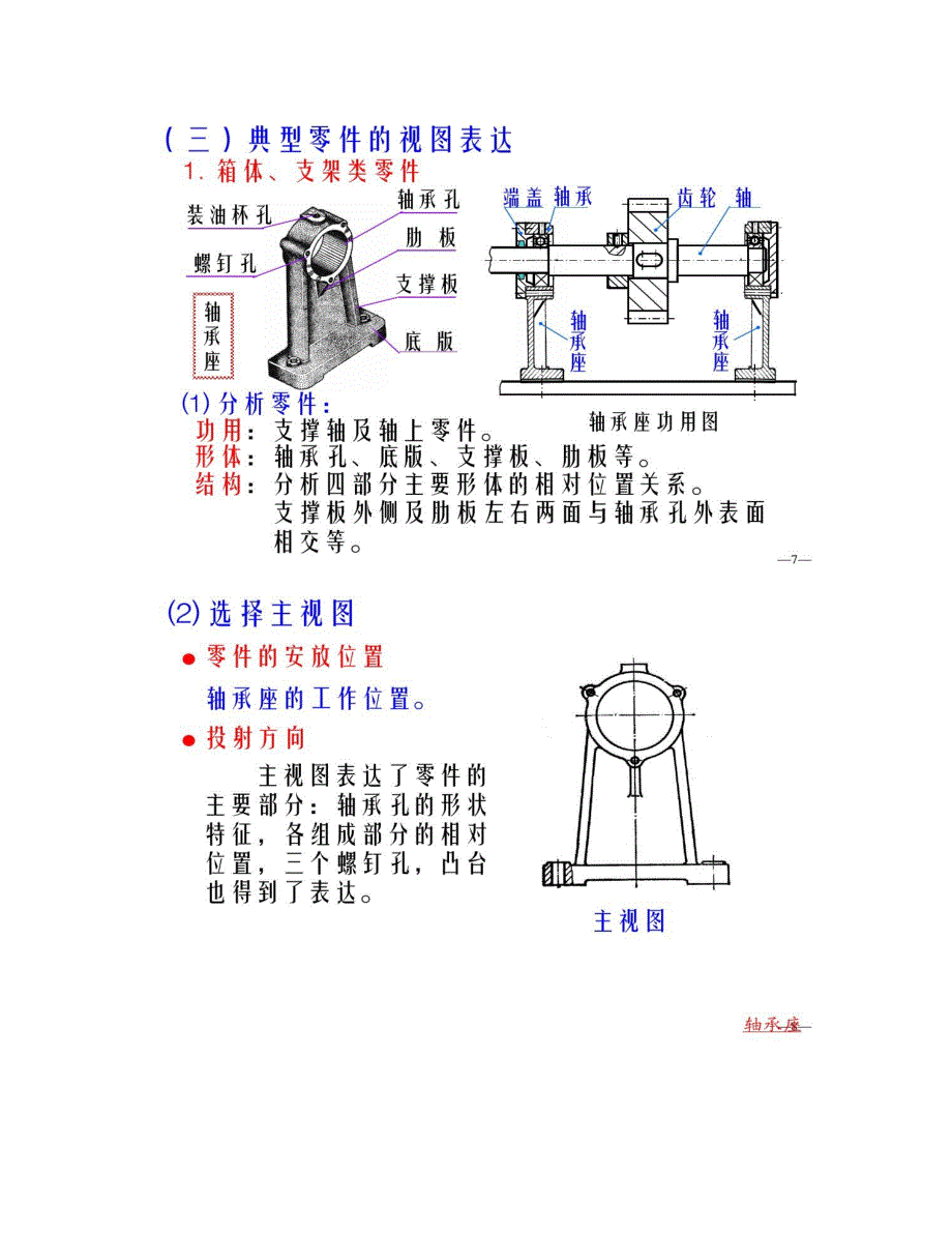 工业设计机械制图教程零件图的画法精_第4页