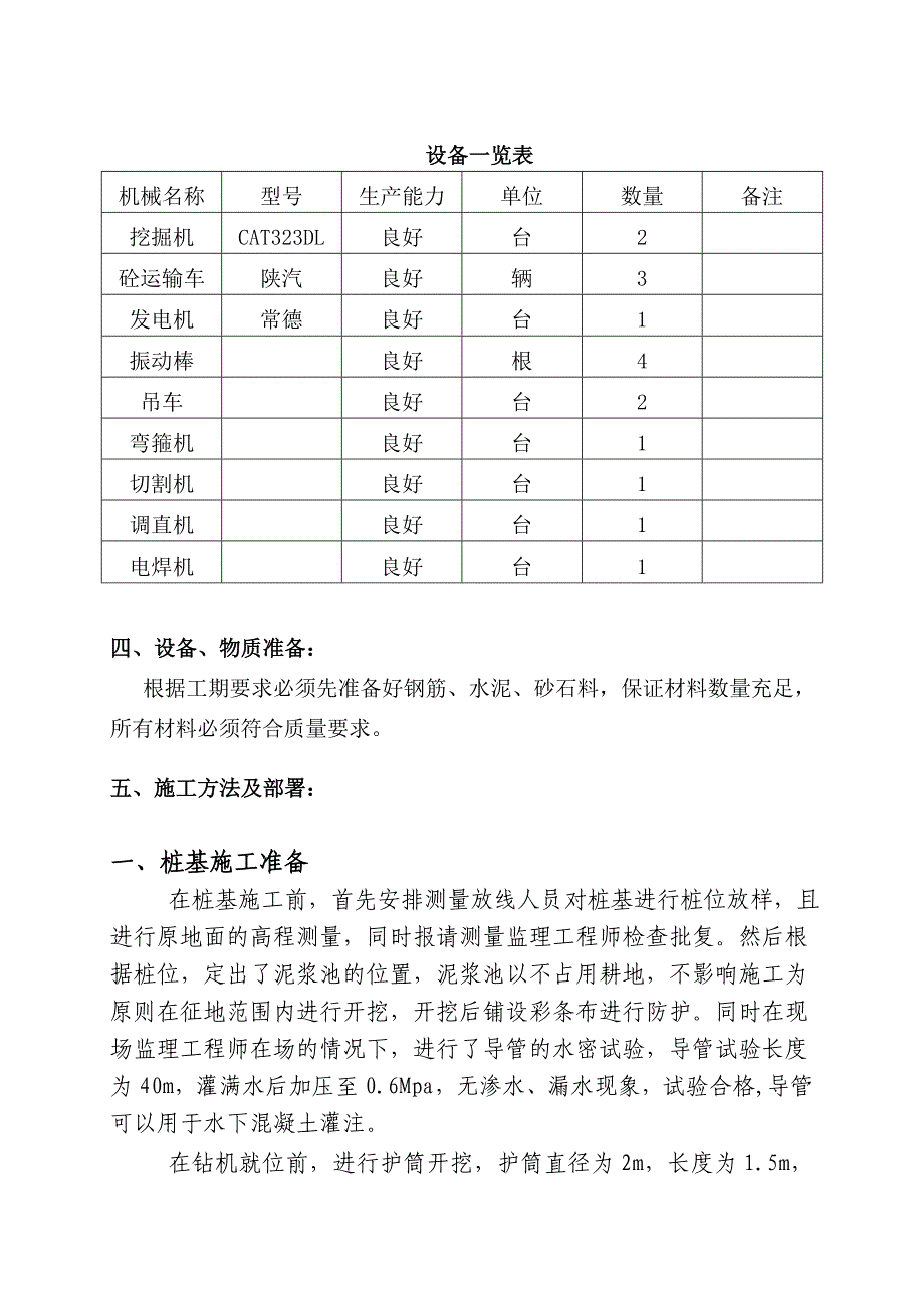 红旗中桥分部(下部)开工报告_第2页