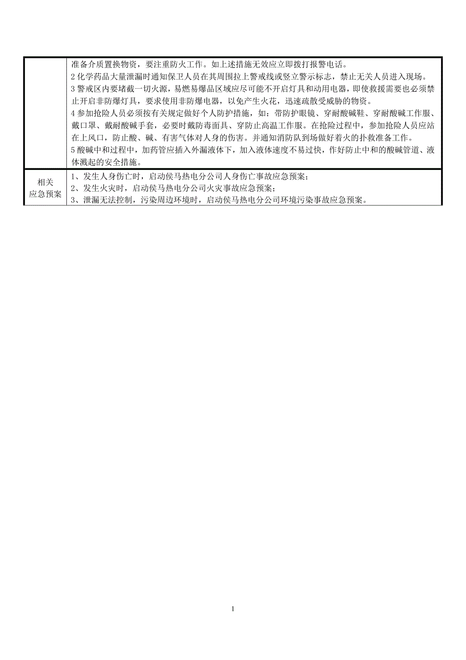 化学危险品泄露事 件处置方案_第2页