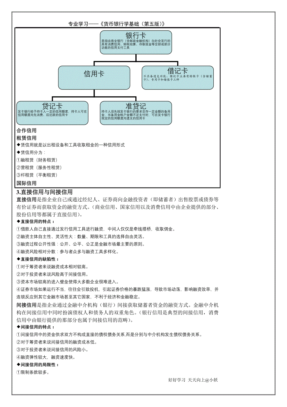 货币银行学原理(郑道平版本)重点知识_第3页