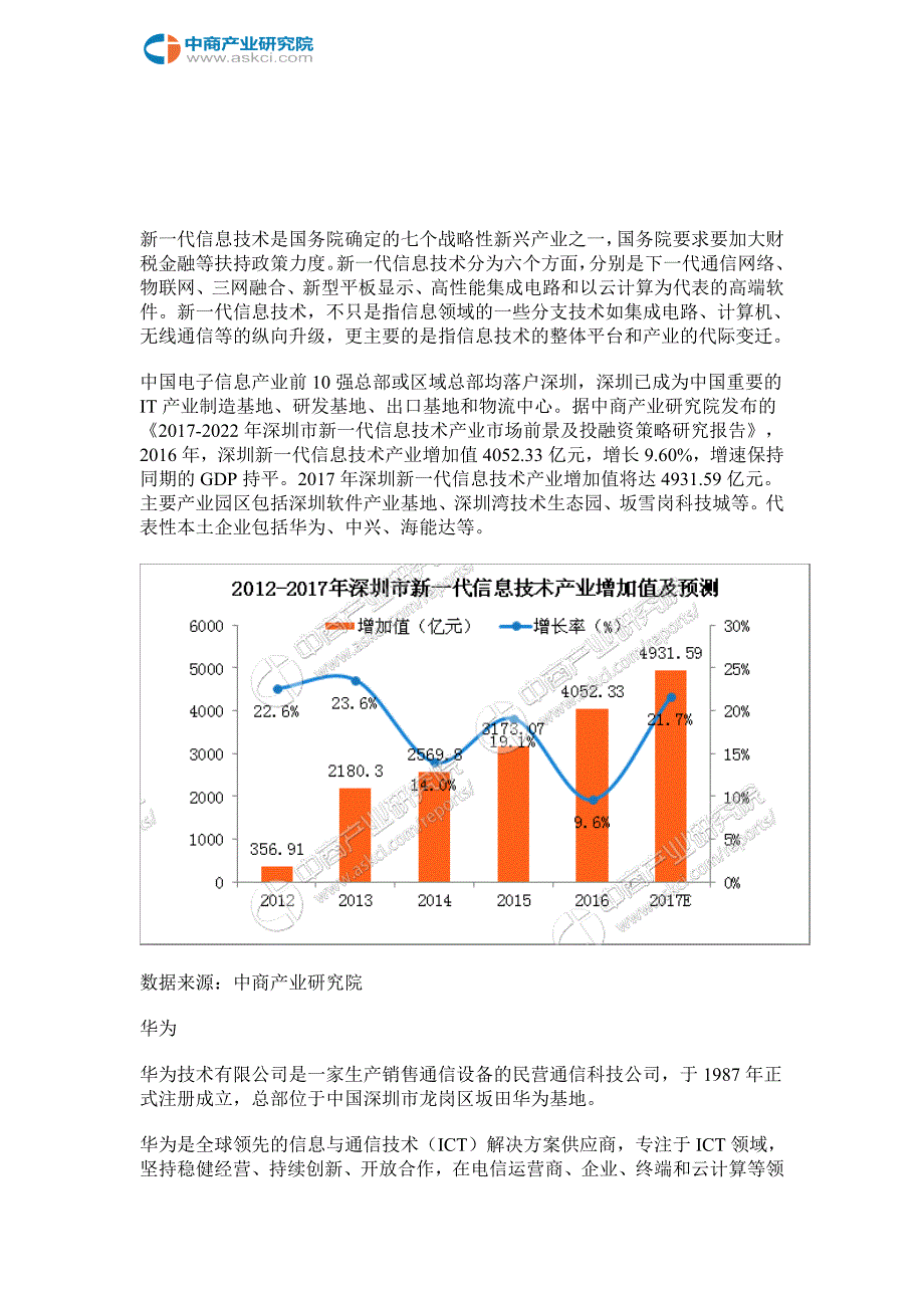 深圳新一代信息技术产业发展及主要企业分析_第2页