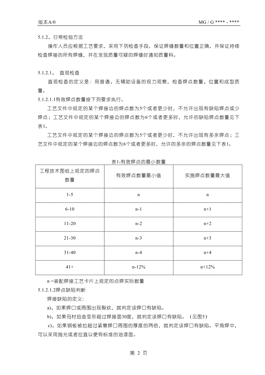 白车身焊接强度检验控制方法介绍_第2页