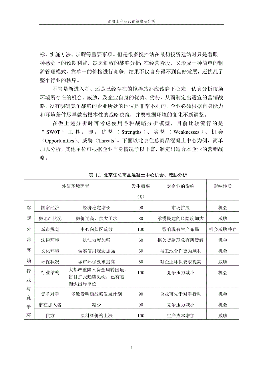 混凝土产品营销策略和分析_第4页