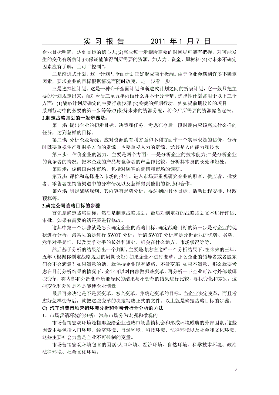 营销实习报告模板(09汽车)_第4页