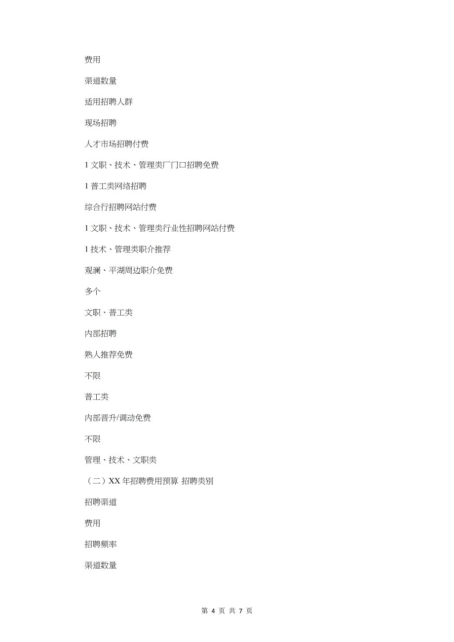 行政人事月工作计划与行政人事部2018年工作计划汇编_第4页