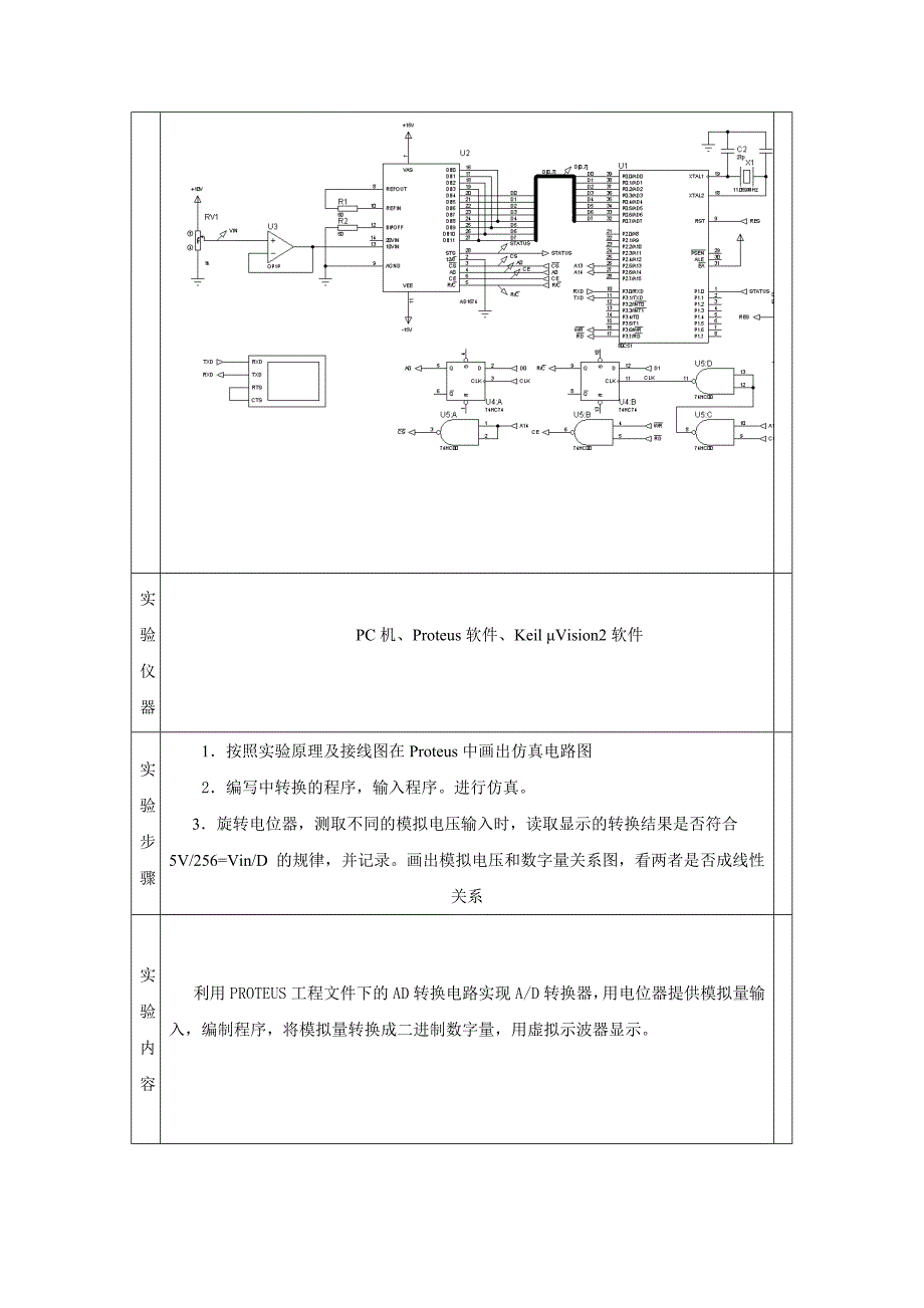 微型计算机控制技术试验报告_第2页