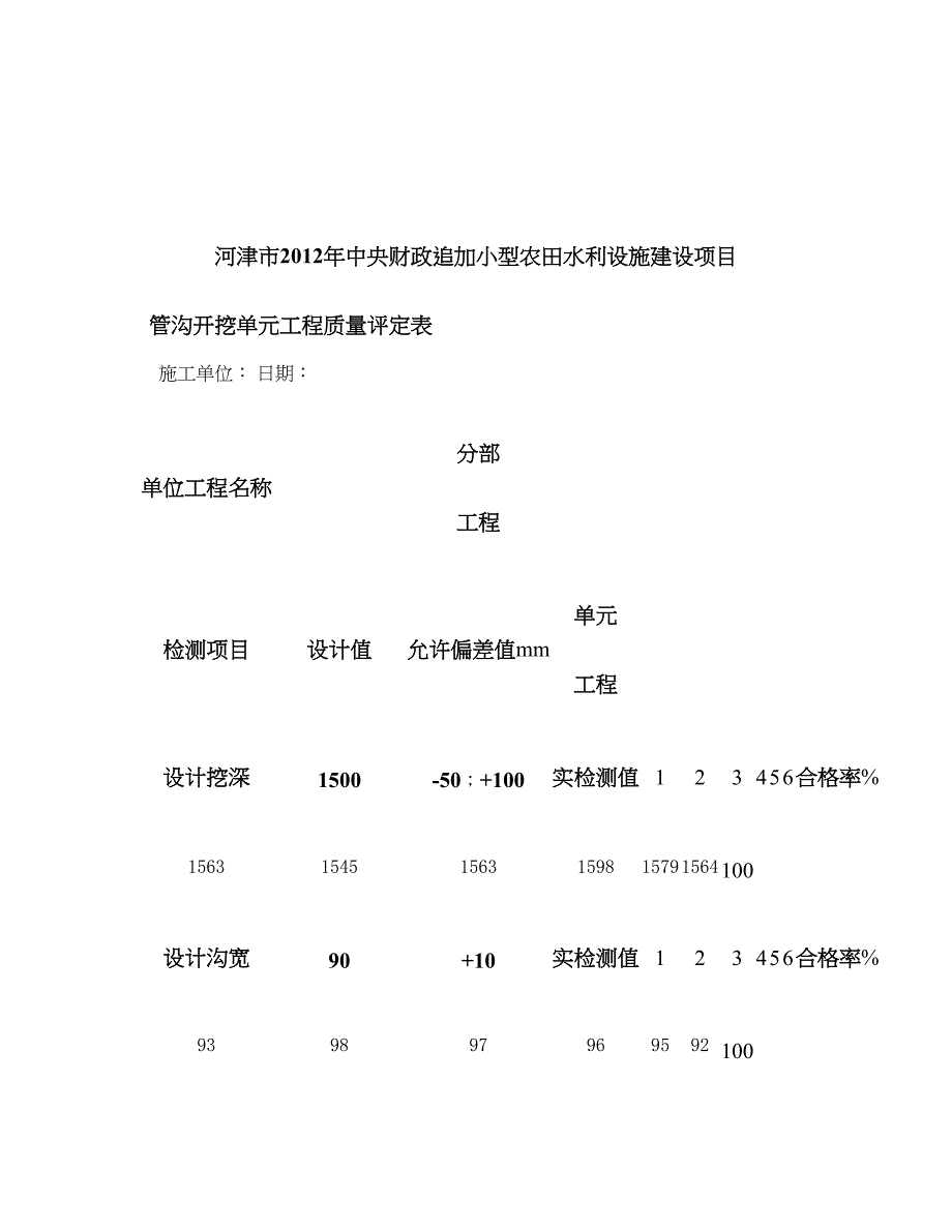 管道安装工程质量评定表(精)_第4页