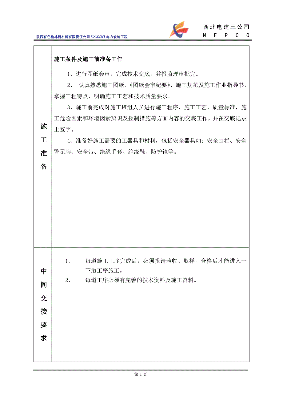 主厂房外墙压型钢板施工作业指导书._第3页