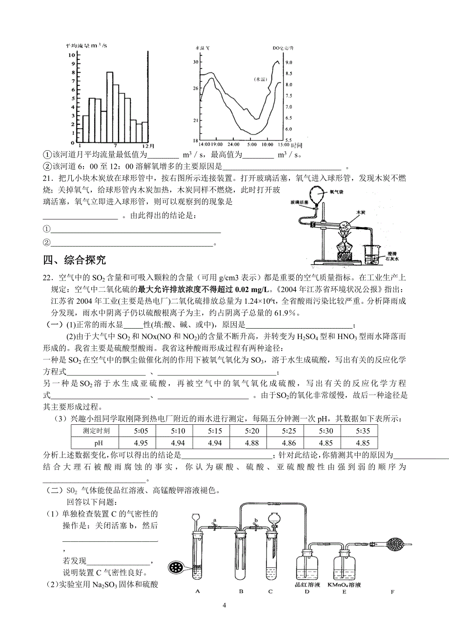 中考化学难题集(补充篇)_第4页