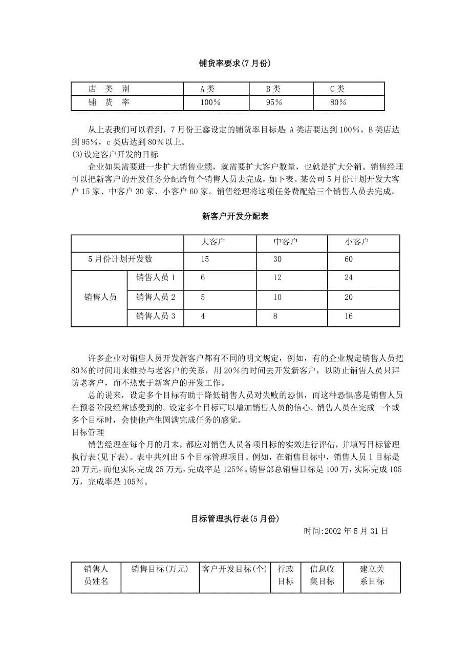 基本销售技巧1目标管理与销售进程管理_第5页