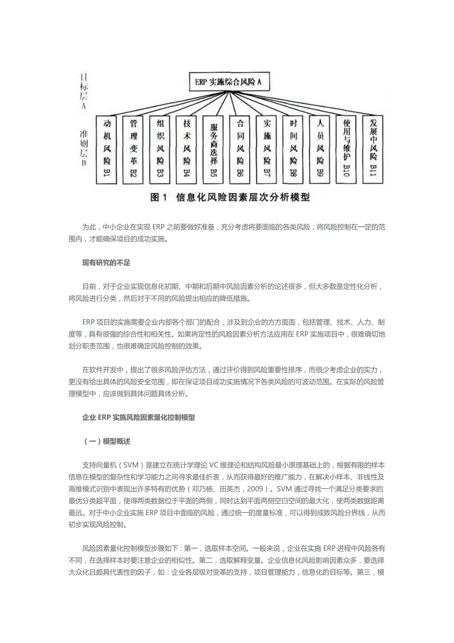 中小企业ERP实施风险因素量化控制模型构建_第2页