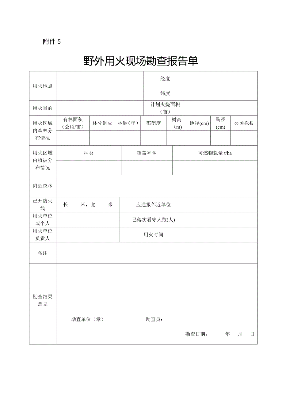 野外用火申请表空白_第4页