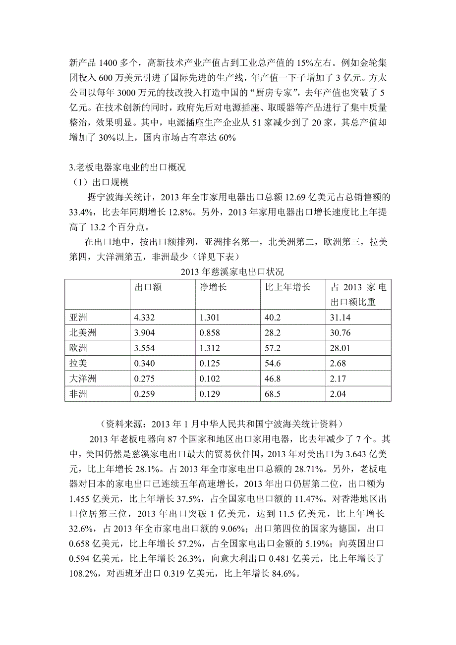 出口某同类产品的外贸行业调查_第2页