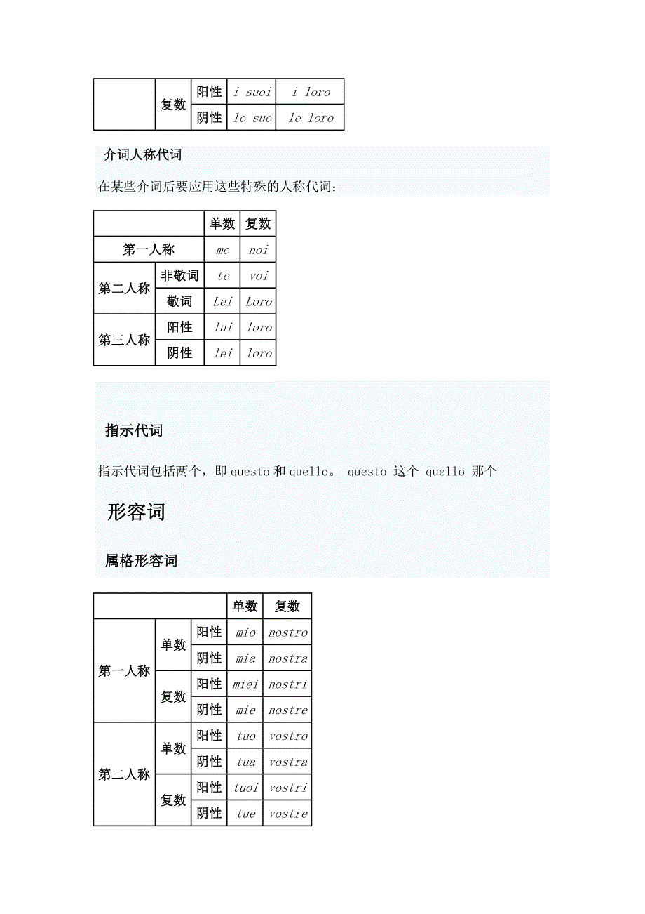 意大利语语法_第4页