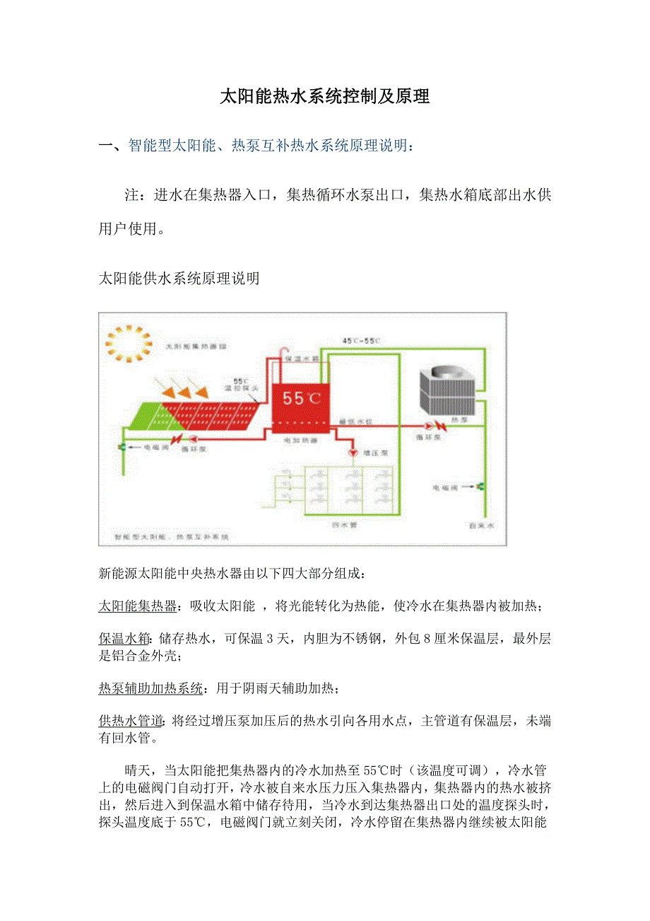 太阳能热水系统控制及原理资料_第1页