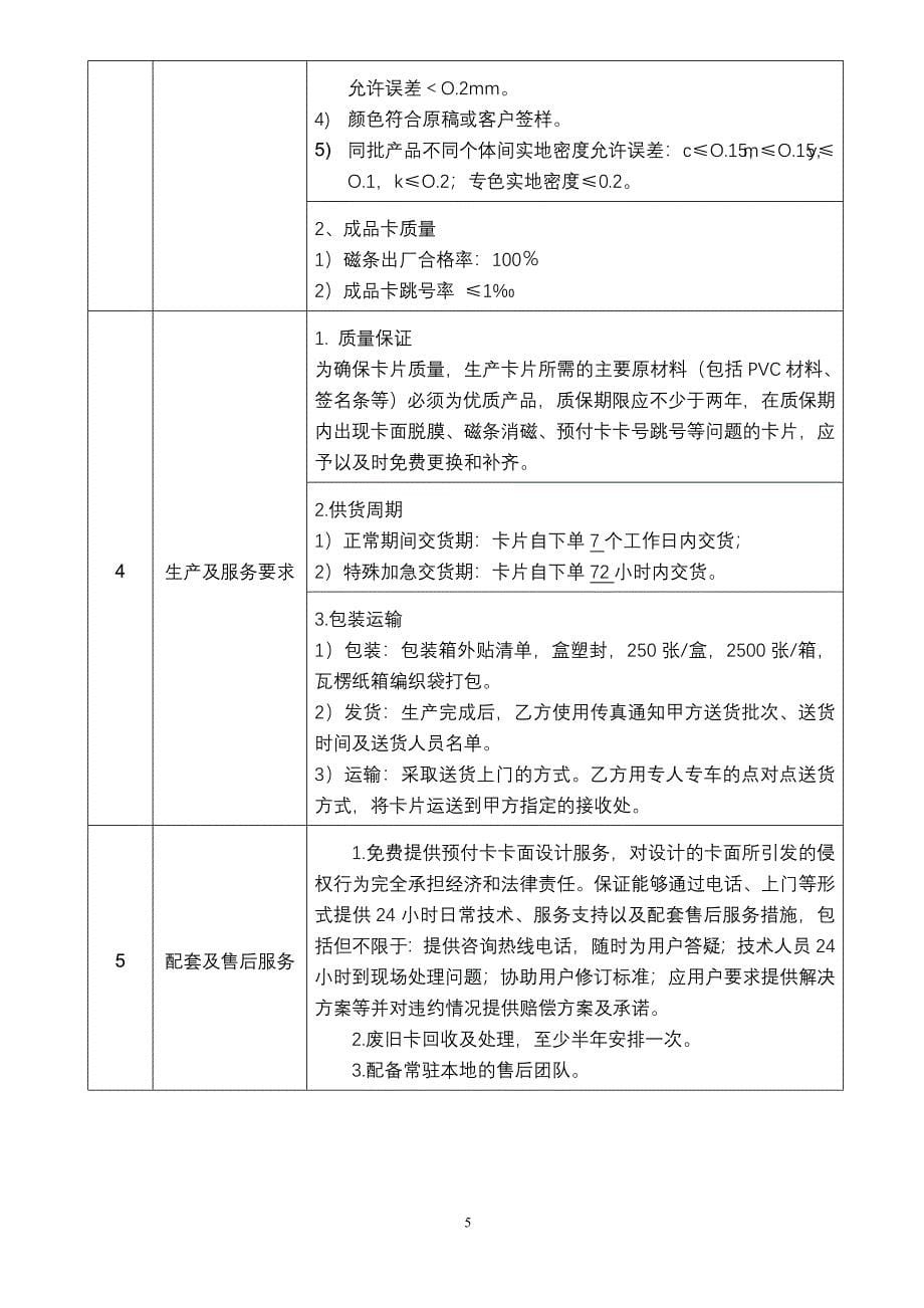 广州友谊集团有限公司预付卡制作项目招标邀请函_第5页