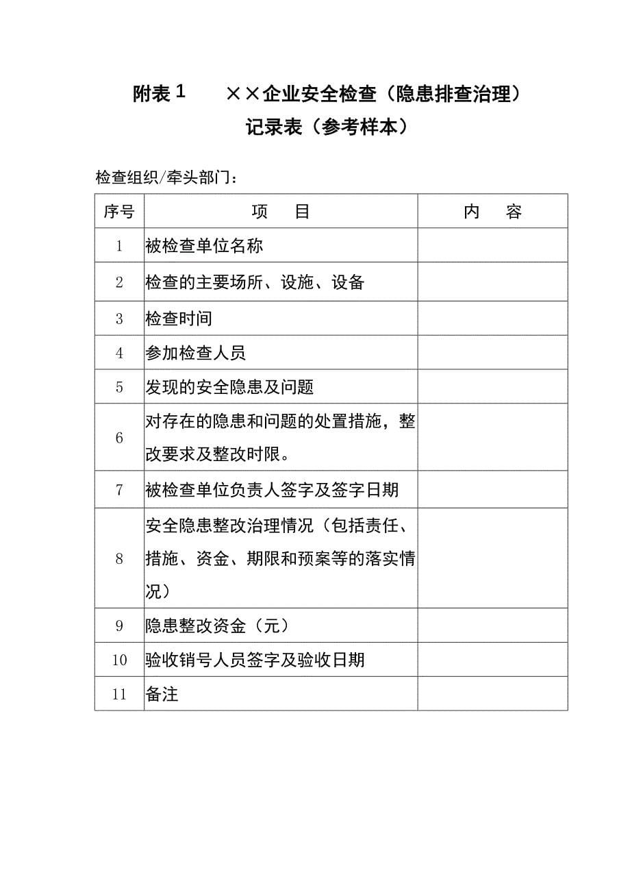 企业隐患排查治理基本要素和工作要求汇编_第5页