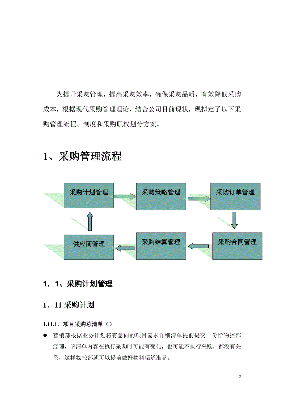 采购管理流程和制度范文_第2页