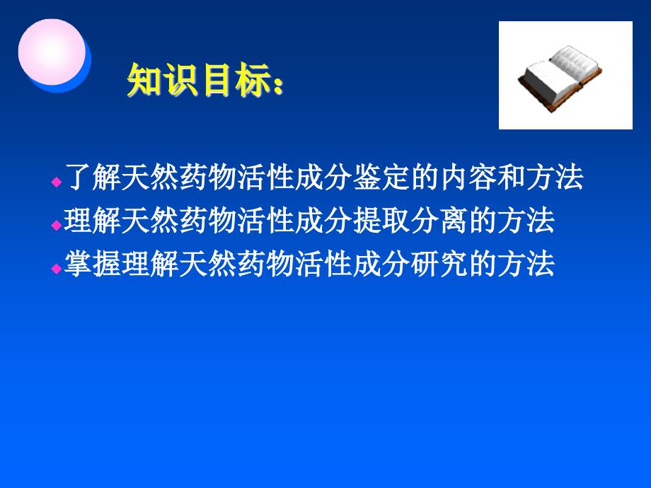 天然药物化学电子教案第一章节天然药物活性成分的研究课件_第2页