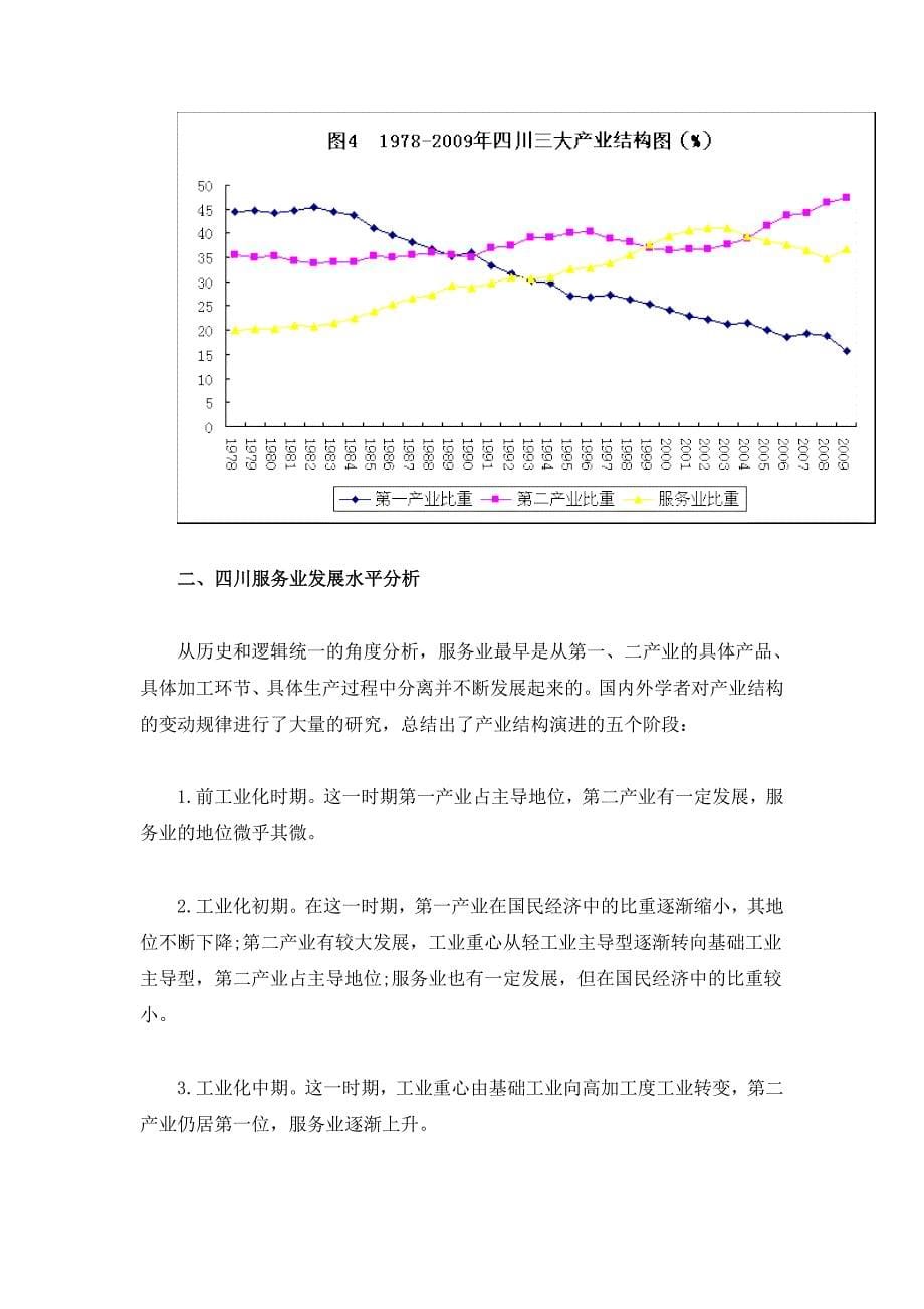 四川服务业发展分析：1978-2009_第5页
