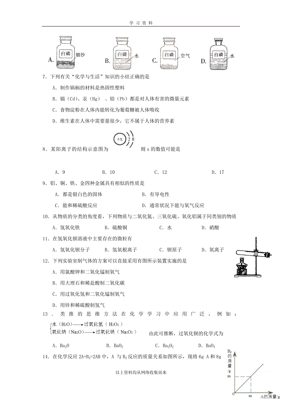 江西省南昌市中考化学试卷doc_第2页