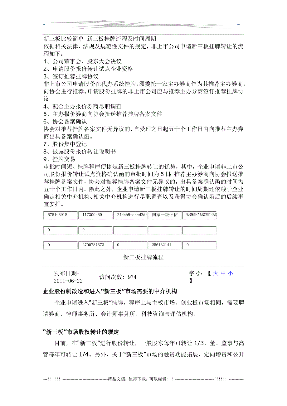 新三板比较简单-新三板挂牌流程及时间周期_第1页