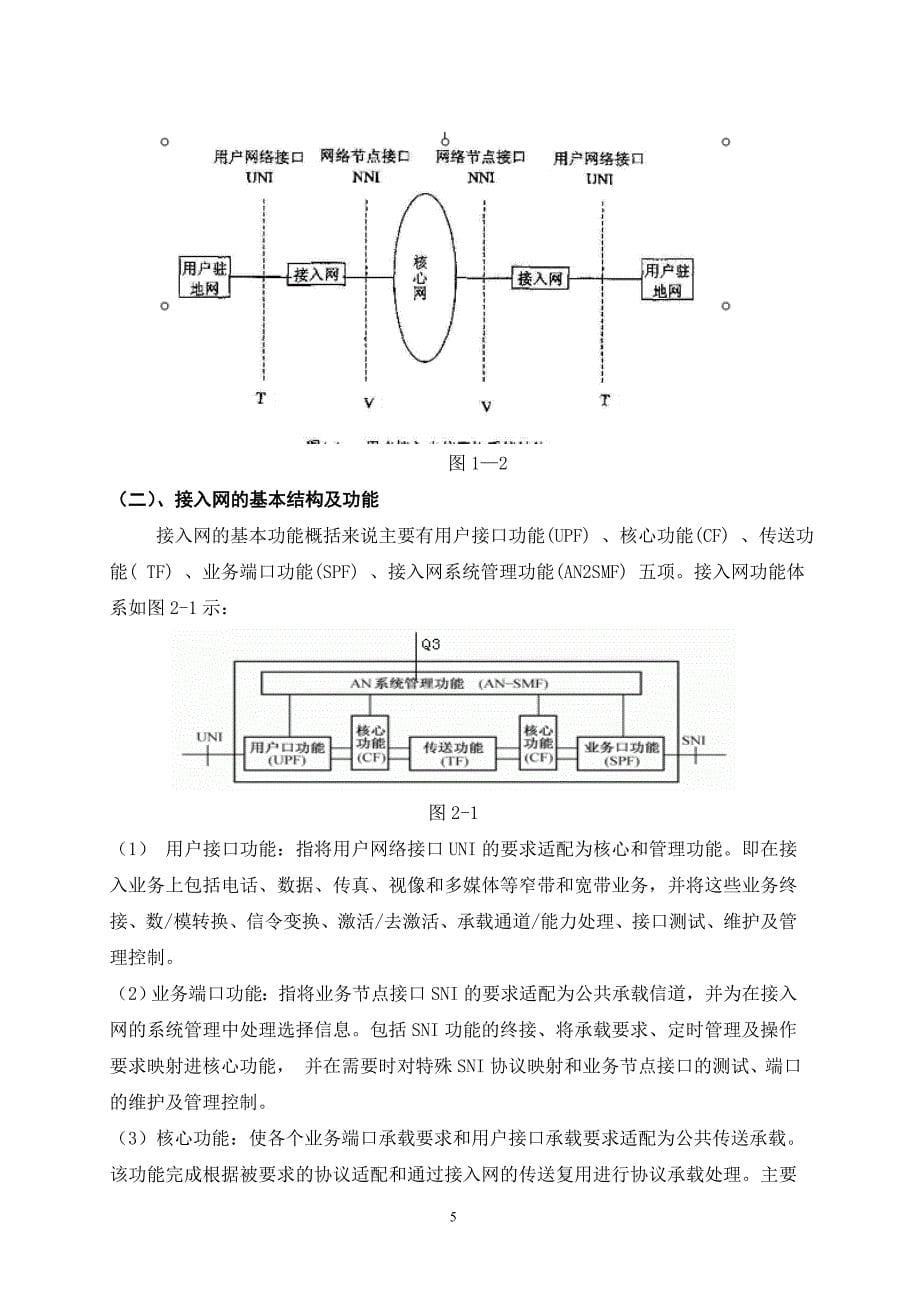 吴婷-华苑小区ADSL宽带接入网设计_第5页