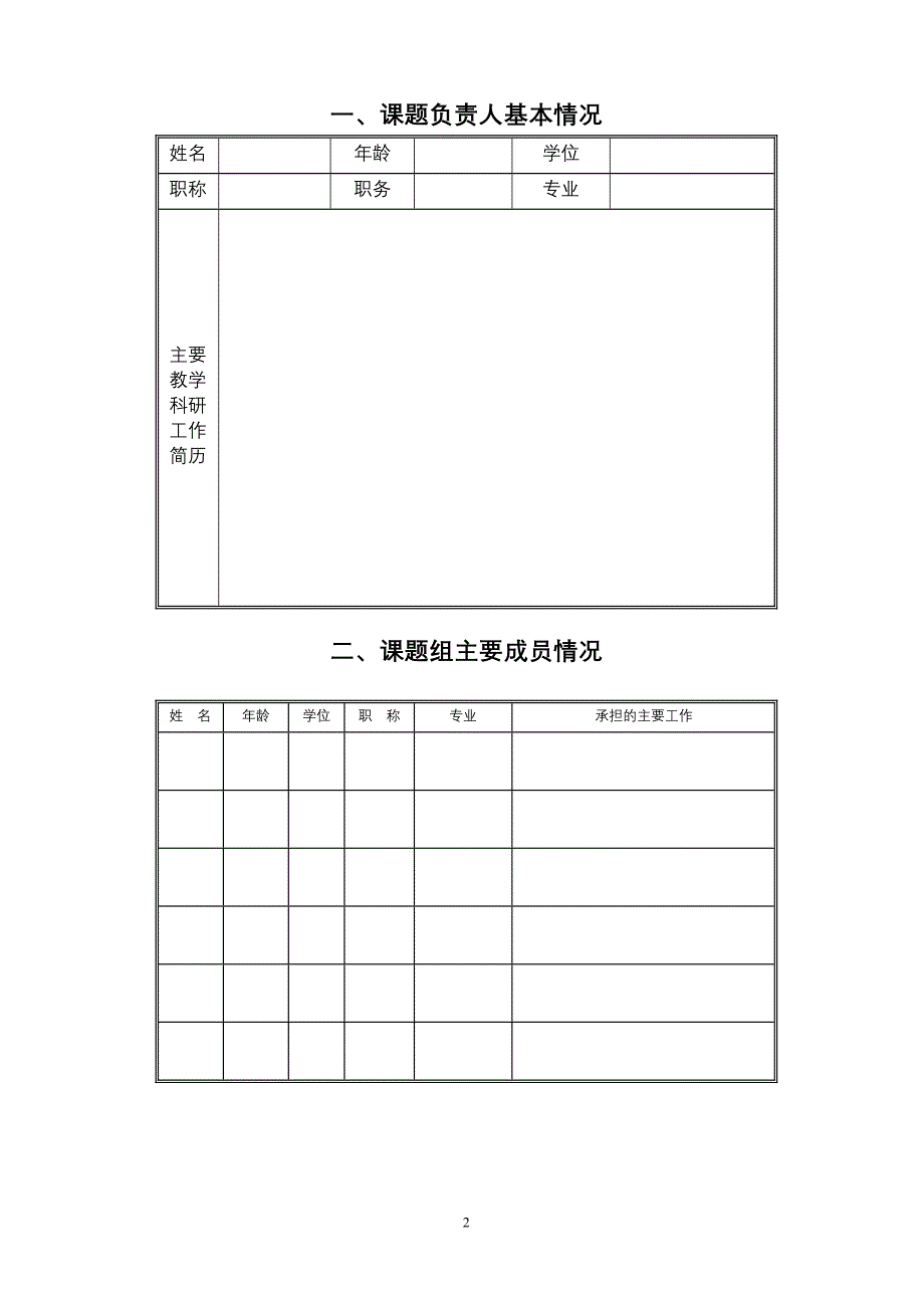 研究性课程建设项目申报书_第2页